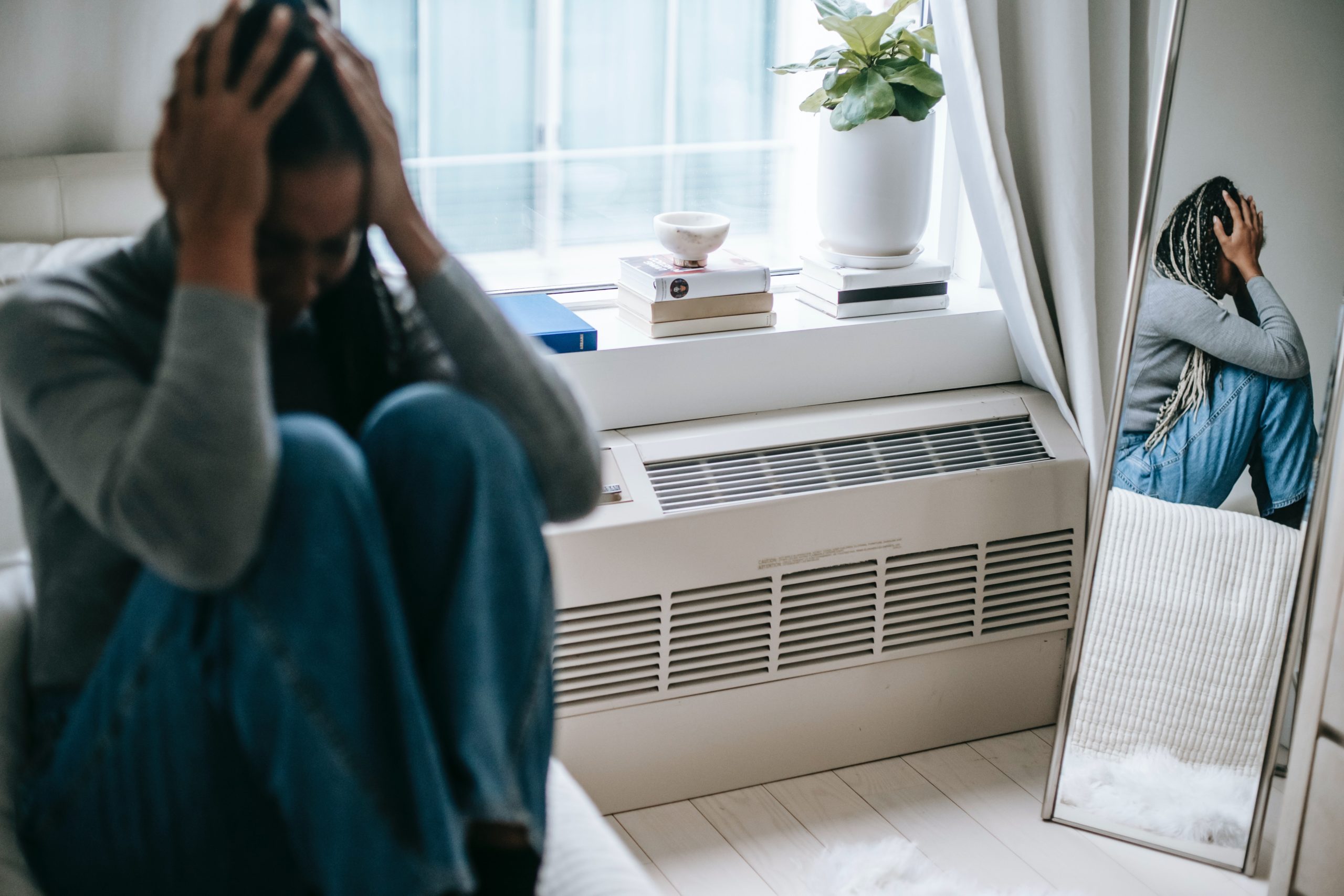 Photo by Alex Green: https://www.pexels.com/photo/depressed-woman-having-headache-and-stress-5699864/