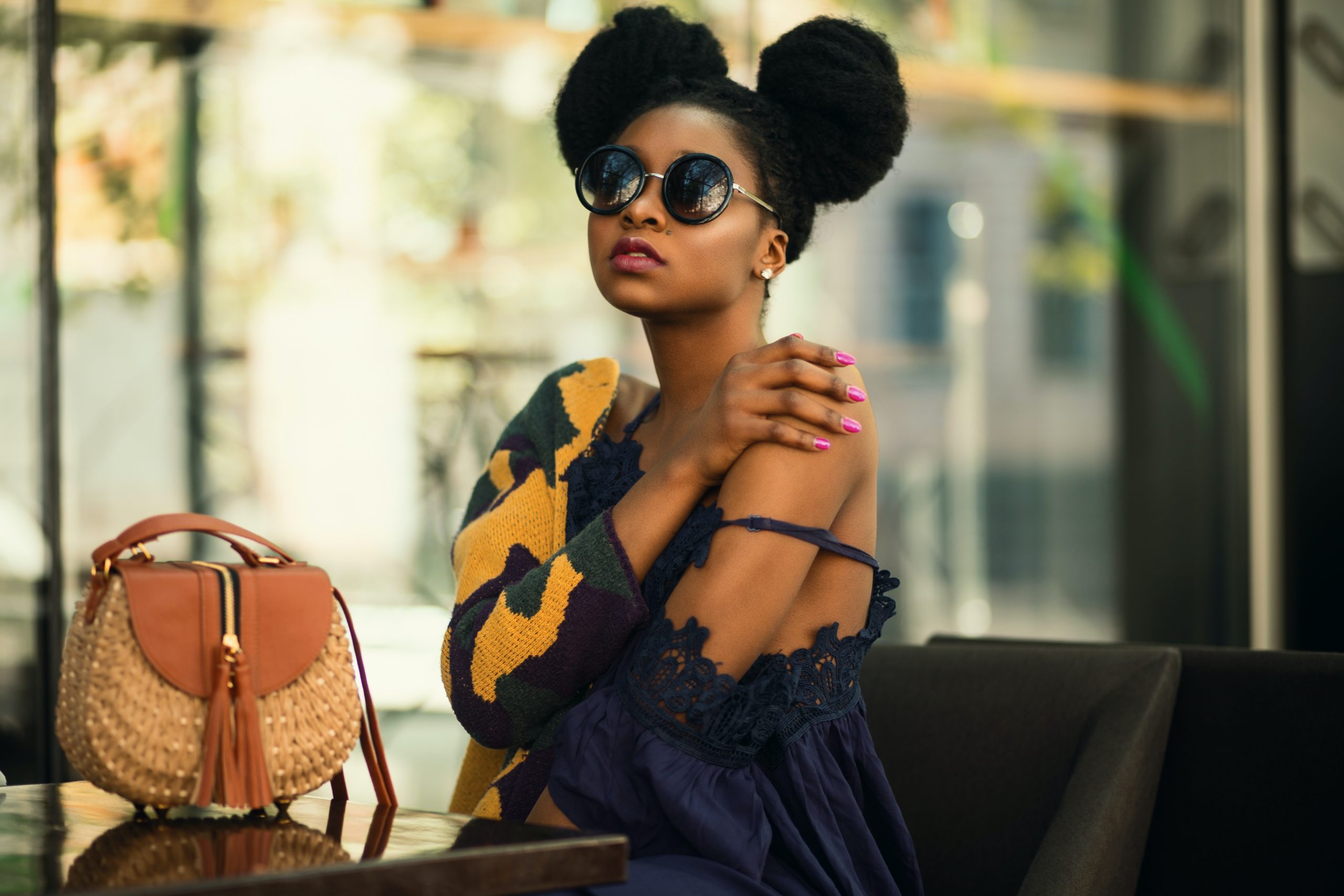 Photo by Godisable Jacob: https://www.pexels.com/photo/shallow-focus-photography-of-woman-wearing-gray-and-yellow-spaghetti-strap-dress-sitting-on-chair-944761/