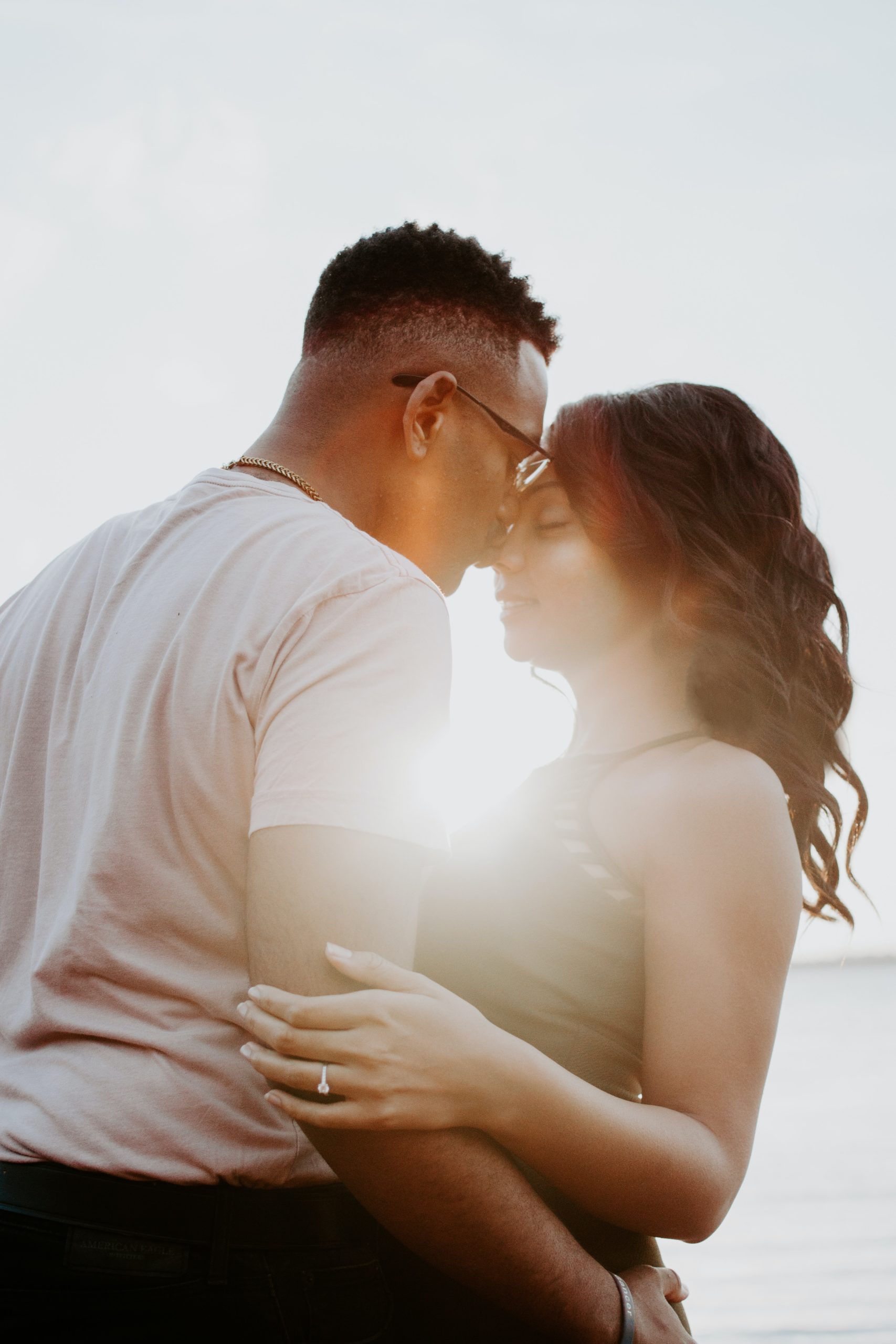 Photo by Jasmine Carter: https://www.pexels.com/photo/man-wearing-white-shirt-kissing-woman-in-her-nose-888894/