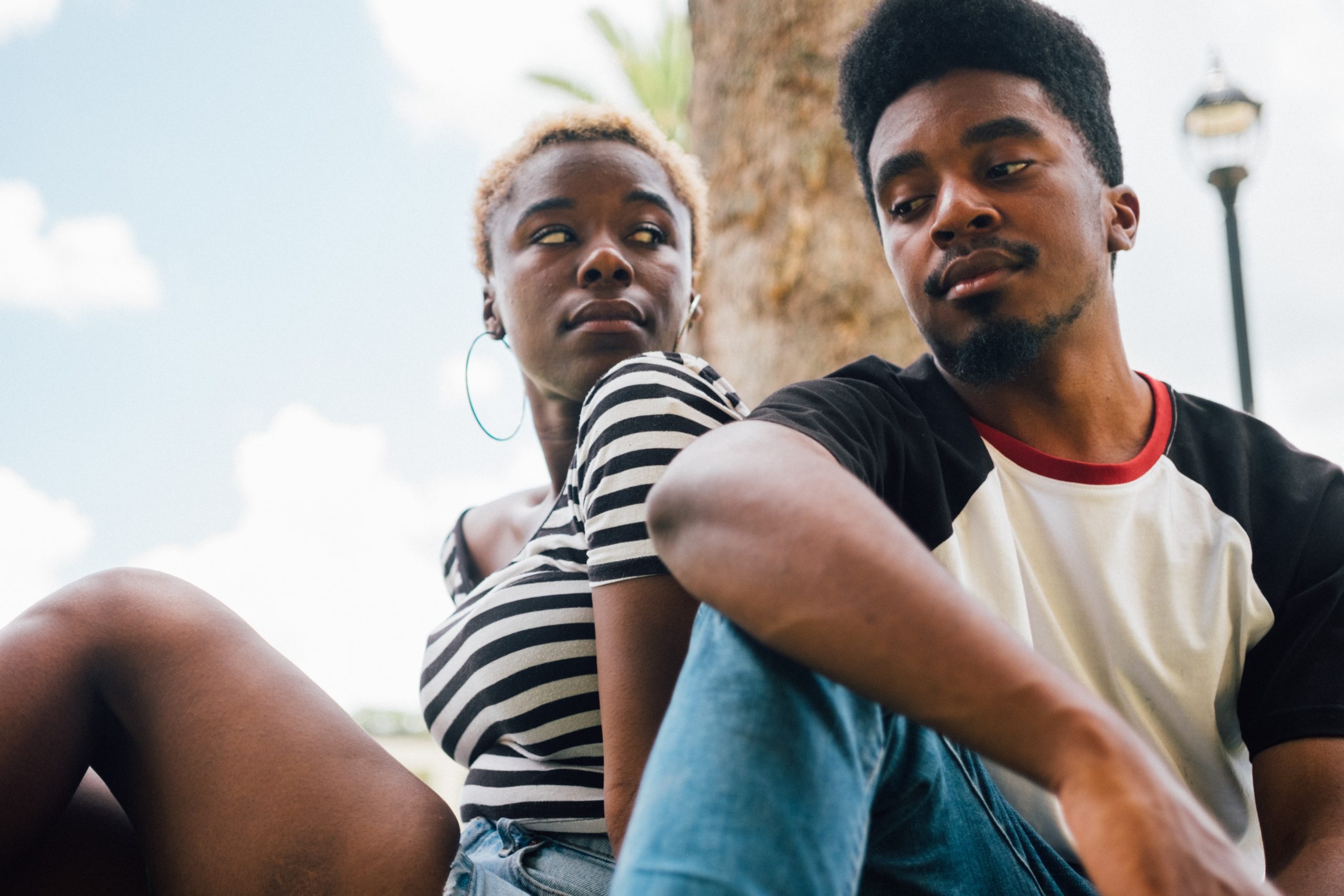 Photo by Joshua Mcknight: https://www.pexels.com/photo/man-sitting-beside-woman-1191490/